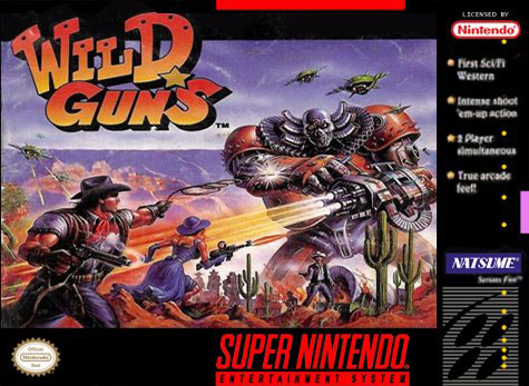 Carátula del juego Wild Guns (Snes)