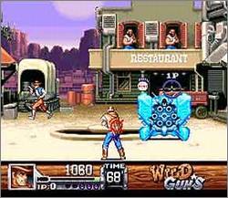 Pantallazo del juego online Wild Guns (Snes)