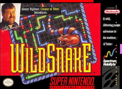 Carátula del juego WildSnake (Snes)