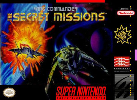 Carátula del juego Wing Commander The Secret Missions (Snes)