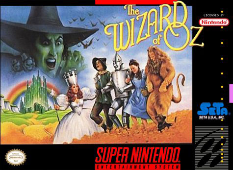 Carátula del juego The Wizard of Oz (Snes)