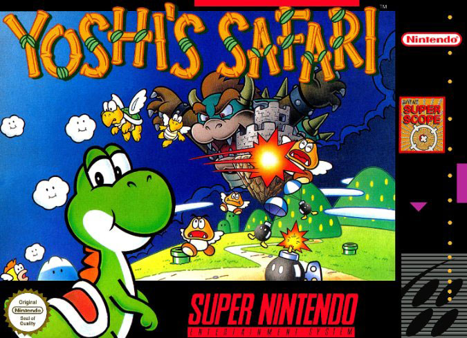Carátula del juego Yoshi's Safari (Snes)