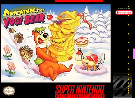 Carátula del juego The Adventures of Yogi Bear (Snes)