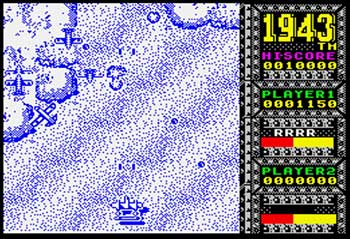 Pantallazo del juego online 1943 The Battle of Midway (Spectrum)