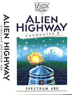 Carátula del juego Alien Highway (Spectrum)