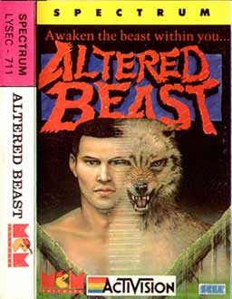 Carátula del juego Altered Beast (Spectrum)