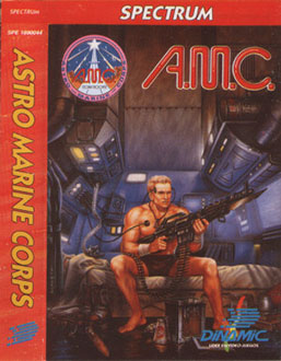 Carátula del juego AMC Astro Marine Corps (Spectrum)