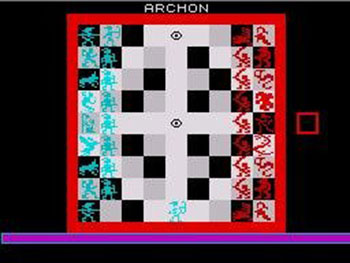 Pantallazo del juego online Archon (Spectrum)