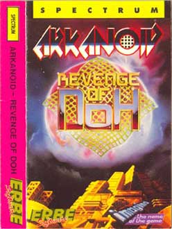 Carátula del juego Arkanoid 2 Revenge of Doh (Spectrum)