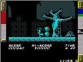Pantallazo del juego online Athena (Spectrum)
