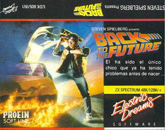 Carátula del juego Back to the Future (Spectrum)