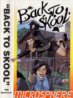 Juego online Back to Skool (Spectrum)