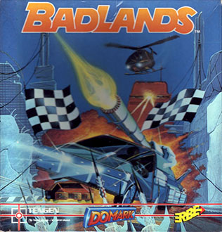 Carátula del juego Badlands (Spectrum)
