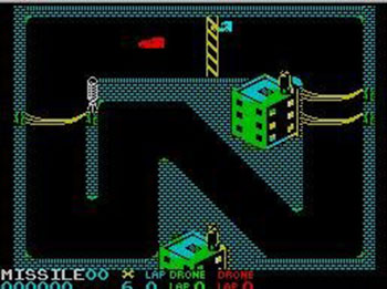 Pantallazo del juego online Badlands (Spectrum)