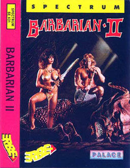 Carátula del juego Barbarian 2 The Dungeon of Drax (Spectrum)