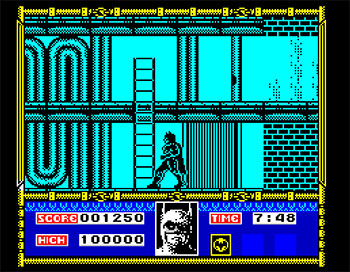 Pantallazo del juego online Batman - The Movie (Spectrum)