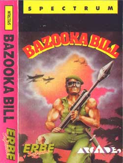 Carátula del juego Bazooka Bill (Spectrum)