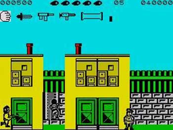 Pantallazo del juego online Bazooka Bill (Spectrum)