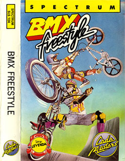 Carátula del juego BMX Freestyle Simulator (Spectrum)