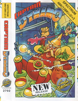 Juego online Captain Dynamo (Spectrum) Juego online Captain Dynamo (Spectrum)