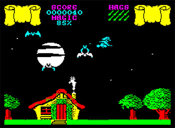 Pantallazo del juego online Cauldron (Spectrum)