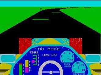 Pantallazo del juego online Chequered Flag (Spectrum)