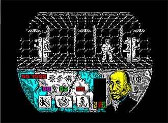 Pantallazo del juego online Choy Lee Fut Kung Fu Warrior (Spectrum)