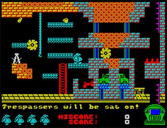 Pantallazo del juego online Chubby Gristle (Spectrum)