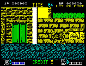 Pantallazo del juego online Double Dragon (Spectrum)