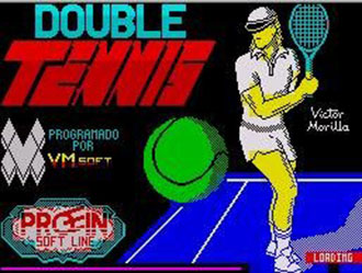 Juego online Double Tennis (Spectrum)