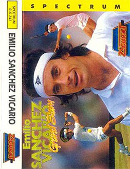 Carátula del juego Emilio Sanchez Vicario Grand Slam (Spectrum)