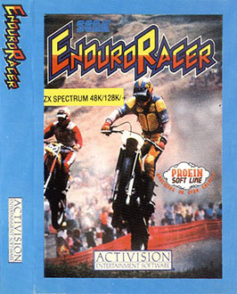 Carátula del juego Enduro Racer (Spectrum)