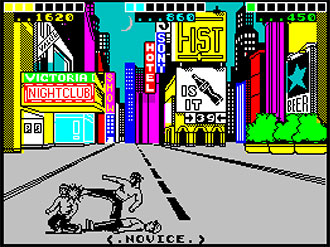 Pantallazo del juego online Exploding Fist +(Spectrum)