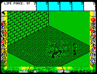 Pantallazo del juego online Fairlight 2 A Trail of Darkness (Spectrum)