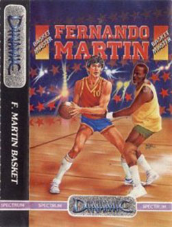 Carátula del juego Fernando Martin Basket Master (Spectrum)