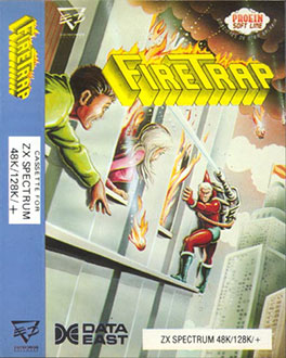 Carátula del juego Firetrap (Spectrum)