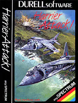 Portada de la descarga de Harrier Attack!