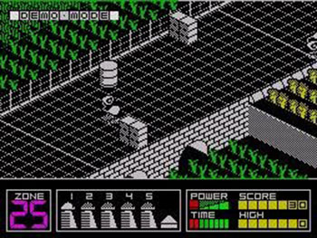 Pantallazo del juego online Highway Encounter (Spectrum)