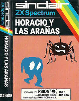 Carátula del juego Horacio Y Las Arañas (Spectrum)