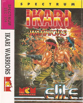 Carátula del juego Ikari Warriors (Spectrum)