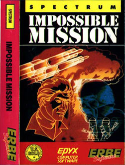 Carátula del juego Impossible Mission (Spectrum)