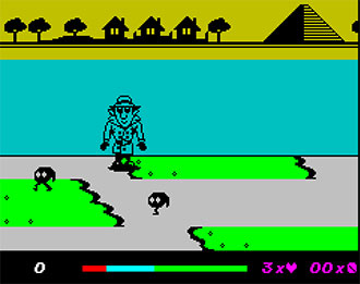 Pantallazo del juego online Inspector Gadget and the Circus of Fear (Spectrum)