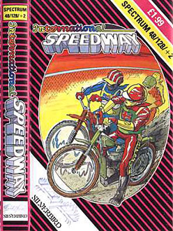 Carátula del juego International Speedway (Spectrum)