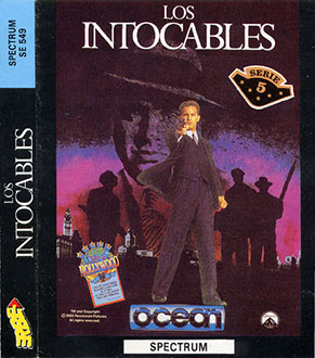 Carátula del juego Los Intocables (Spectrum)