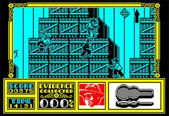 Pantallazo del juego online Los Intocables (Spectrum)