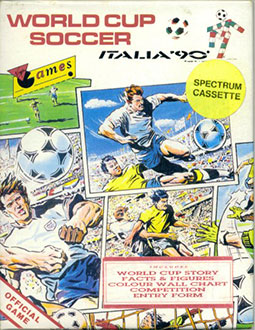 Carátula del juego Italia '90 - World Cup Soccer (Spectrum)