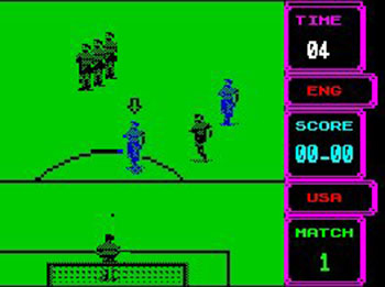 Pantallazo del juego online Italia '90 - World Cup Soccer (Spectrum)