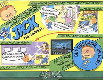 Juego online Jack the Nipper (Spectrum)