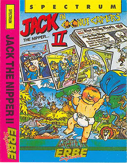 Carátula del juego Jack the Nipper 2 In Coconut Capers (Spectrum)