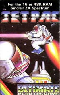Carátula del juego Jetpac (Spectrum)